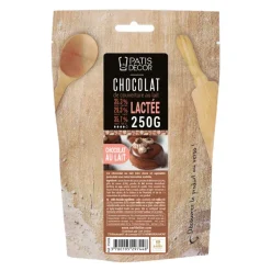 Cerf Dellier Chocolat de Couverture au Lait Lactée 35 % 250 g