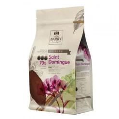 Cerf Dellier Chocolat de couverture noir St Domingue 70% 2,5 Kg