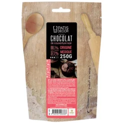 Cerf Dellier Chocolat Noir origine Mexique 66 % Barry 250 g