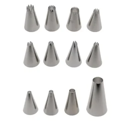 Cerf Dellier Coffret 52 douilles décors fins inox