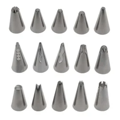 Cerf Dellier Coffret 52 douilles décors fins inox