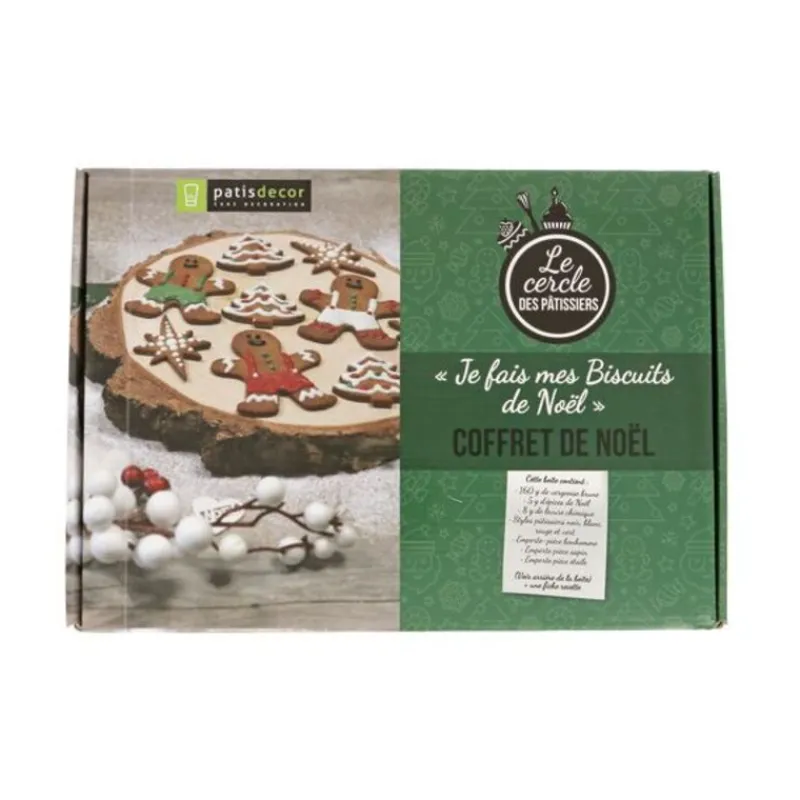 Cerf Dellier Coffret Je fais mes biscuits de Noël