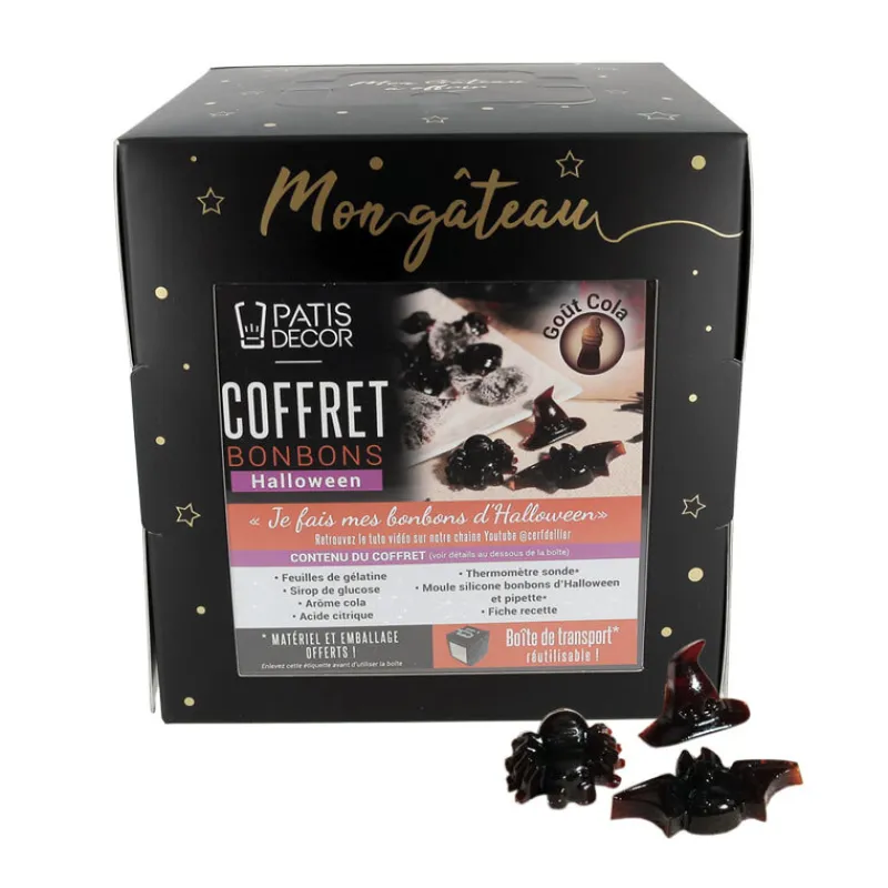 Cerf Dellier Coffret Je fais mes bonbons d'Halloween
