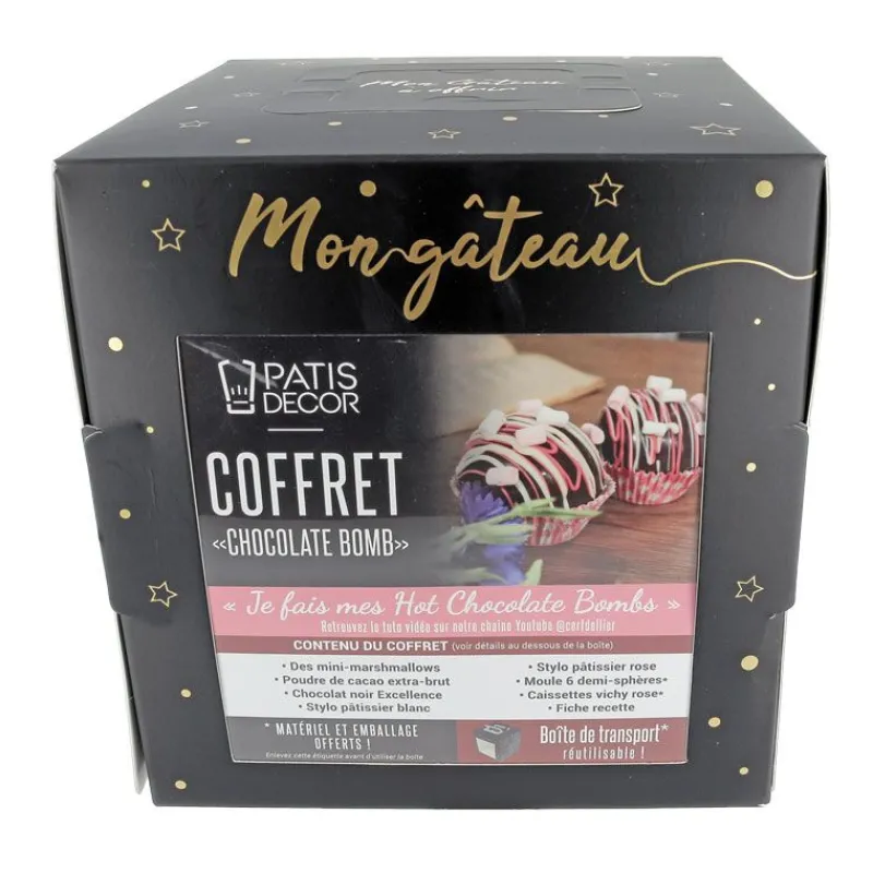Cerf Dellier Coffret Je fais mes Hot Chocolates Bombs - DDM 03/25