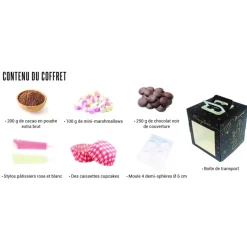 Cerf Dellier Coffret Je fais mes Hot Chocolates Bombs - DDM 03/25