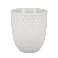Cerf Dellier Coffret théière + tasses en céramique blanche - 900 ml