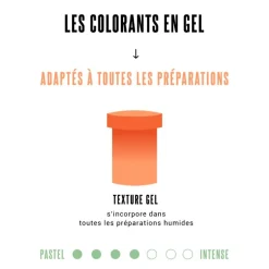 Cerf Dellier Colorant gel bleu Patisdécor
