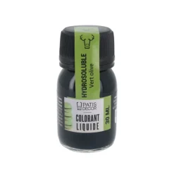 Cerf Dellier Colorant liquide hydrosoluble vert olive 30 ml