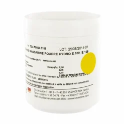 Cerf Dellier Colorant poudre alimentaire Mandarine 100 g