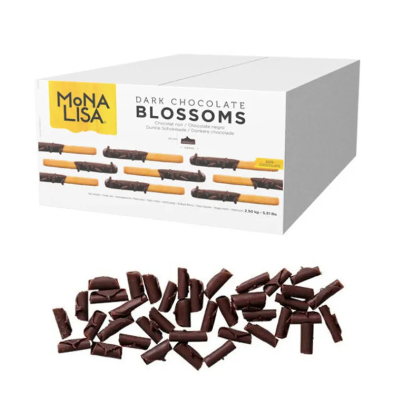 Cerf Dellier Copeaux chocolat noir Mona Lisa 2,5 kg