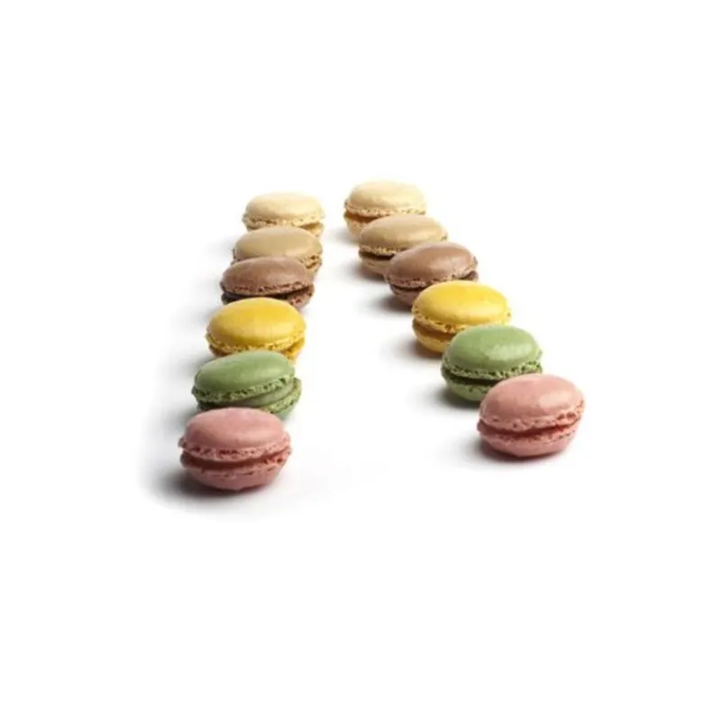 Cerf Dellier Coques de macarons assortis 4 saveurs (x180)