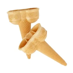 Cerf Dellier Cornets à glace en azyme aux édulcorants - 2 boules (x 18)