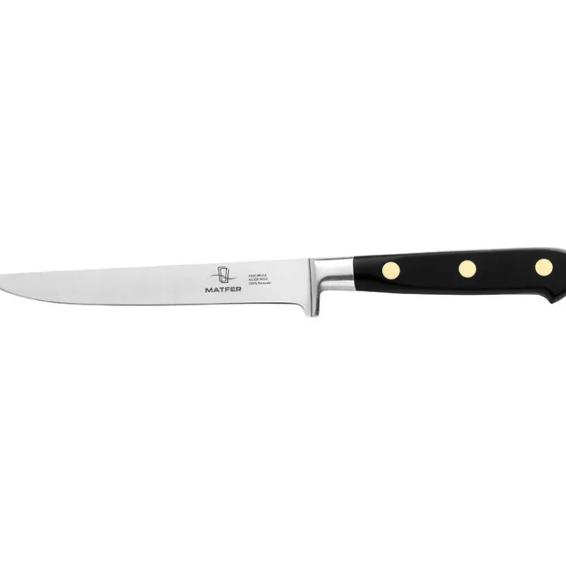 Cerf Dellier Couteau à désosser forgé 13cm
