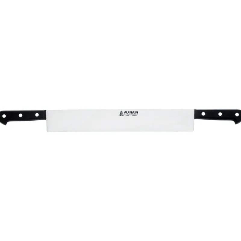 Cerf Dellier Couteau à fromage 2 mains lame inox 33 cm