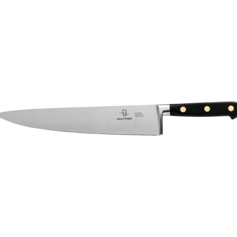 Cerf Dellier Couteau de chef forgé 30 cm