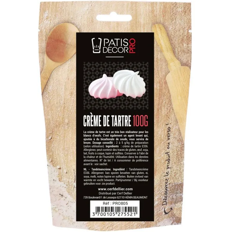 Cerf Dellier Crème de tartre 100 g