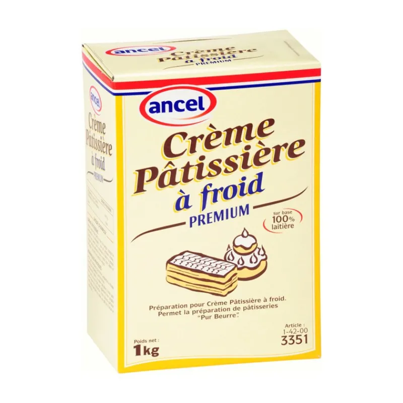 Cerf Dellier Crème Pâtissière à froid Ancel1 kg