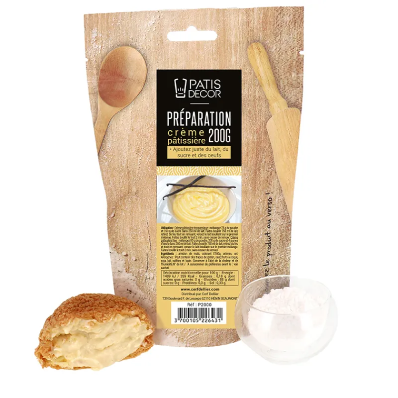 Cerf Dellier Crème Pâtissière 200 g