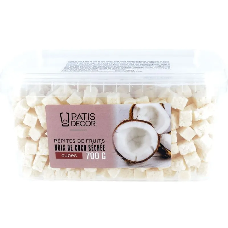 Cerf Dellier Cubes de noix de coco séchée 700 g