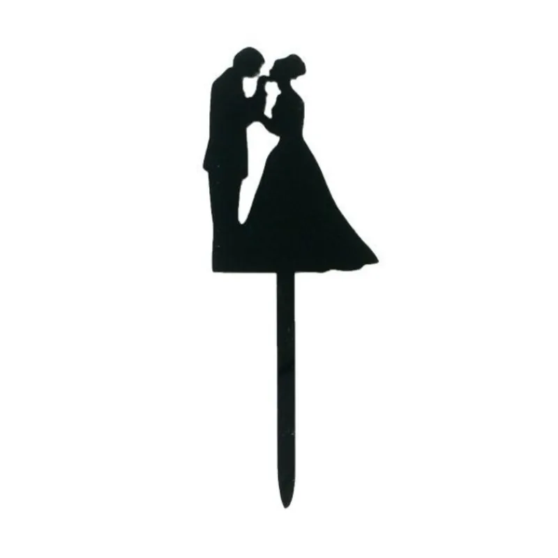 Cerf Dellier Cupcake Toppers Couples (x 8)