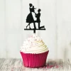 Cerf Dellier Cupcake Toppers Déclaration (x 8)