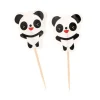 Cerf Dellier Cupcake Toppers Pandas (x 24)