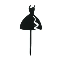 Cerf Dellier Cupcake Toppers Robe (x 8)