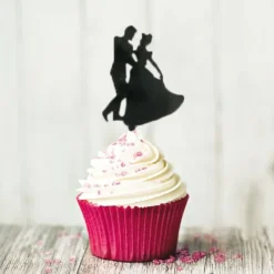 Cerf Dellier Cupcake Toppers Valse (x 8)