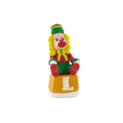 Cerf Dellier Décor comestible Clown sur un cube