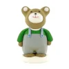 Cerf Dellier Décor comestible Ours en Salopette 6 cm