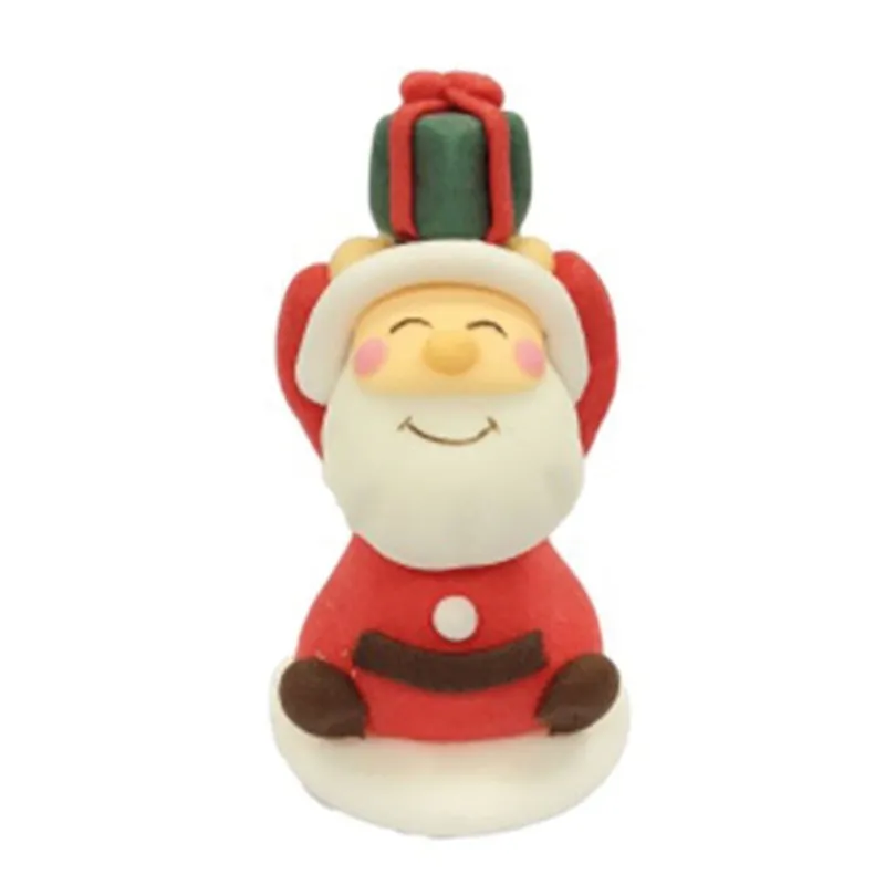 Cerf Dellier Décor comestible Père Noël cadeau