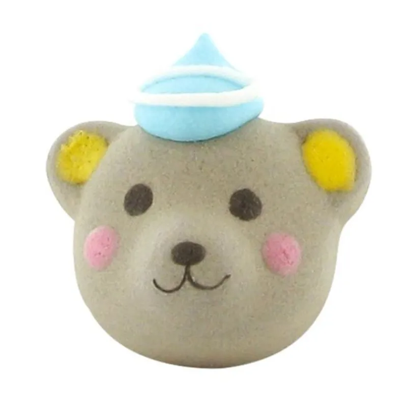 Cerf Dellier Décor comestible Tête Ourson