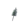 Cerf Dellier Décor sapin sur pique (x144)