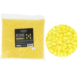 Cerf Dellier Décors comestibles ananas jaunes 1 kg