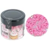 Cerf Dellier Décors comestibles bébé roses assortis 60 g