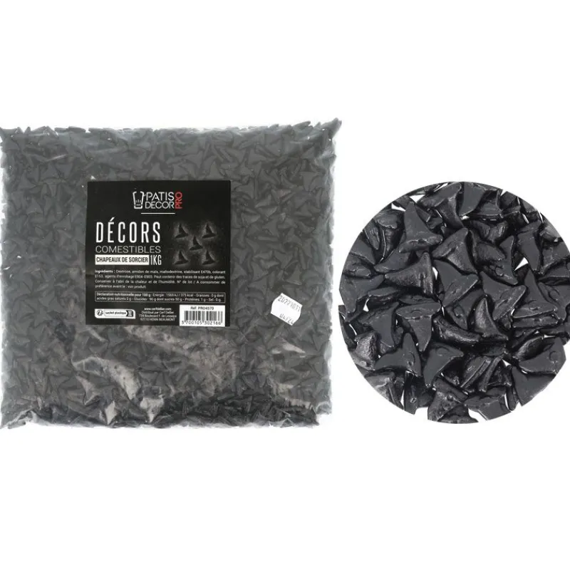 Cerf Dellier Décors comestibles chapeaux de sorcier 1 kg