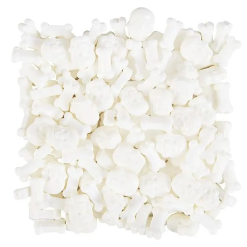 Cerf Dellier Décors comestibles crânes blancs Wilton
