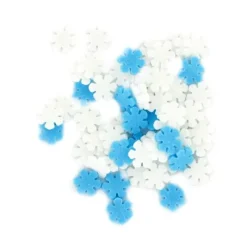 Cerf Dellier Décors comestibles flocons bicolores 45 g