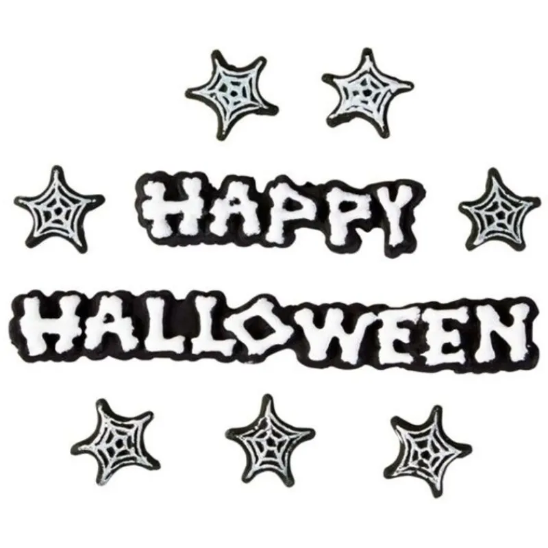 Cerf Dellier Décors comestibles Happy Halloween Wilton