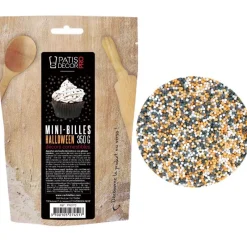 Cerf Dellier Décors comestibles mini billes Halloween 350 g