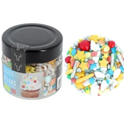 Cerf Dellier Décors comestibles mélange anniversaire 55 g