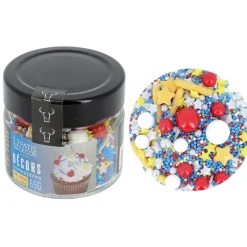 Cerf Dellier Décors comestibles mélange super héros 'Superman' 65 g