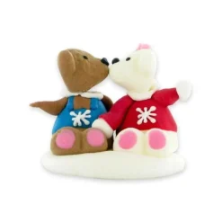 Cerf Dellier Décors comestibles Oursons bisous (x24)