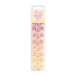 Cerf Dellier Décors comestibles roses assortis (x16)