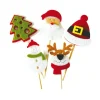 Cerf Dellier Décors de Noël en feutrine thème 1 (x50)