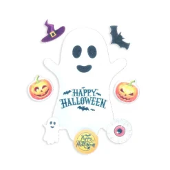 Cerf Dellier Décors en azyme assortis thème fantôme d'Halloween - DDM 10/24