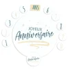 Cerf Dellier Décors en azyme assortis thème anniversaire n°1