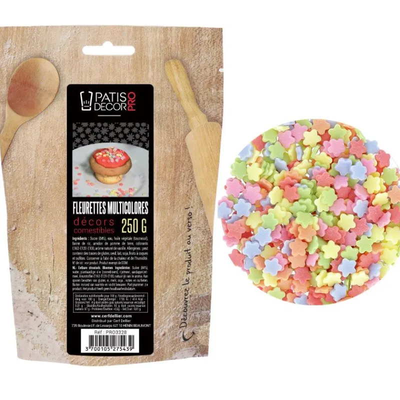 Cerf Dellier Décors fleurettes comestibles 250 g