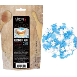 Cerf Dellier Décors Flocons de neige comestibles 250 g