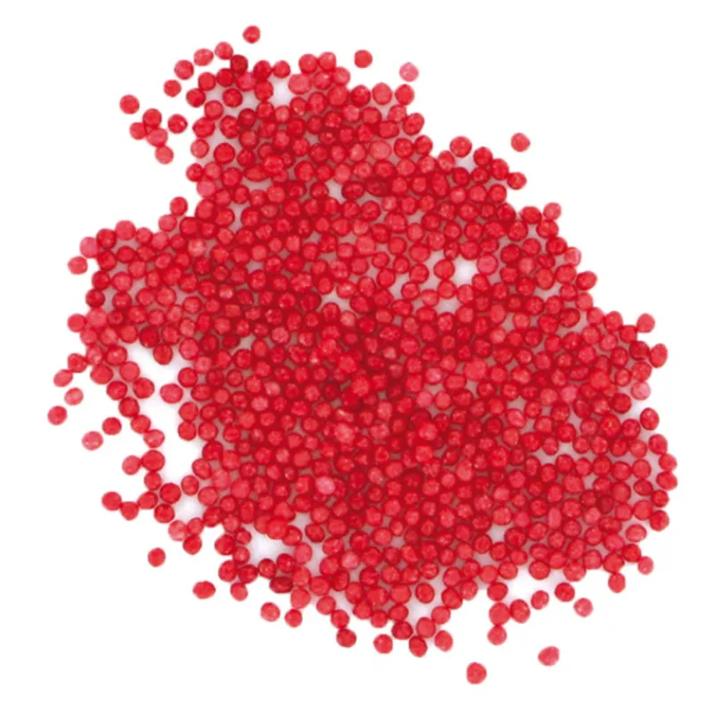 Cerf Dellier Décors mini billes rouges comestibles